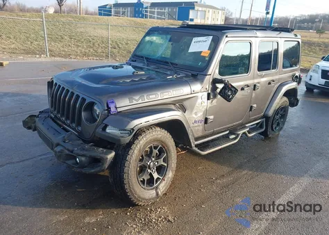 2019 Jeep Wrangler Unlimited Moab 4X4 from USA, damaged, VIN 1C4HJXEG6KW685104
